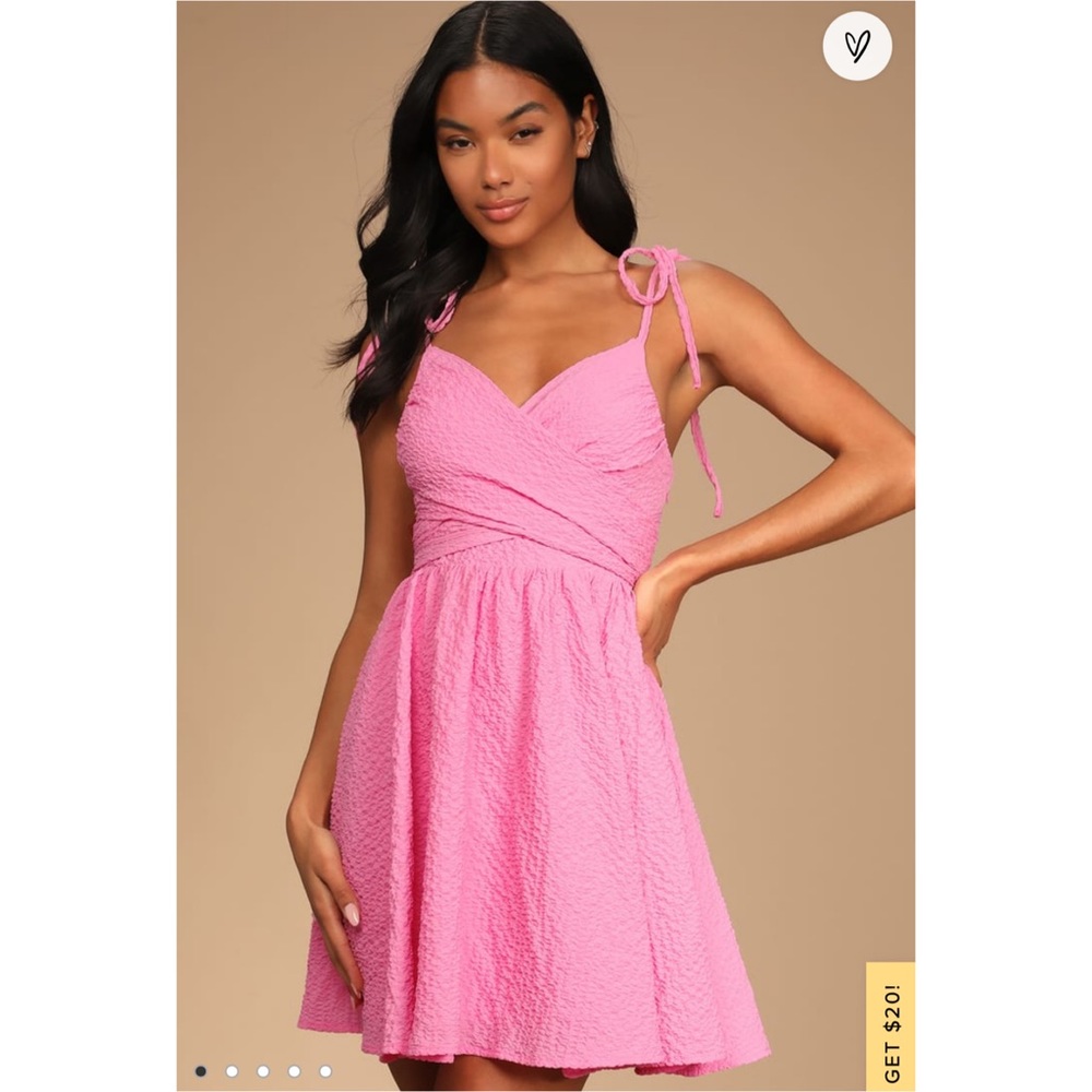 Pink Mini Dress